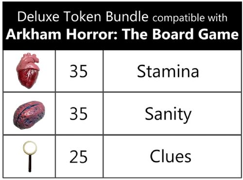 Arkham Horror Board Game Realistic Resources